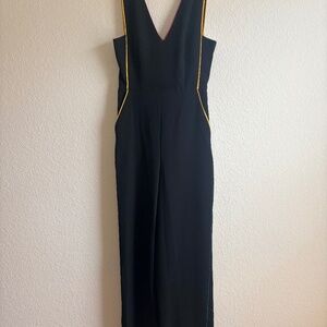 BCBG Generation Contoured Piping Jumpsuit